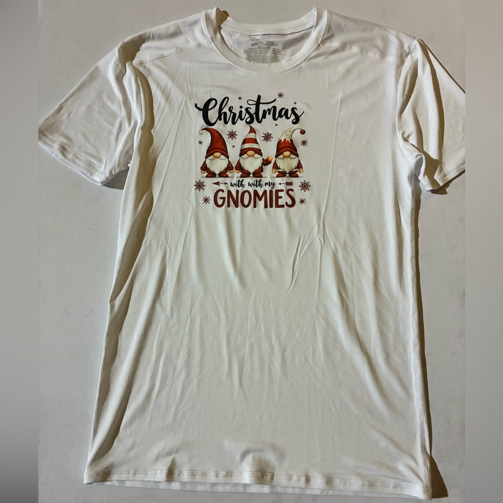 White Christmas Gnomes T-Shirt